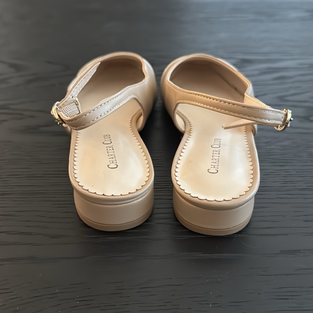 NWB Slingback Captoe Flats - Picture 3 of 6